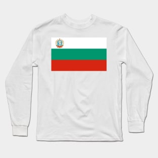 Socialist Bulgarian flag Long Sleeve T-Shirt